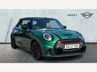 Used Mini John Cooper Works Cabriolet 228 HP (167 kW) 2022 Green Cabriolet