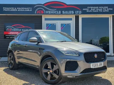 Used Jaguar E-Pace Chequered Flag 180 HP (132 kW) 2019 Grey SUV
