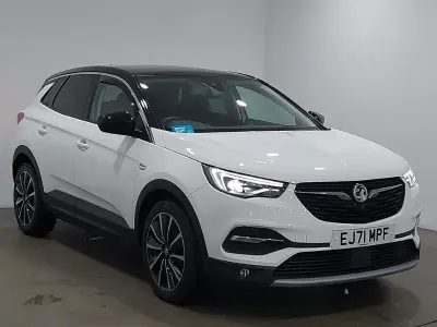 Used Vauxhall Grandland X Ultimate 2021 White SUV