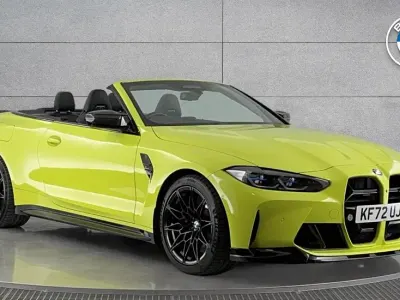 Used BMW M4 Cabriolet Competition Edition 503 HP (369 kW) 2022 Yellow Cabriolet