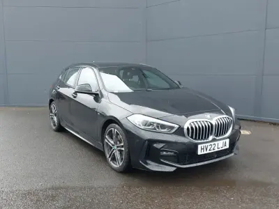 Used BMW 118 M Sport 136 HP (100 kW) 2022 Black Hatchback