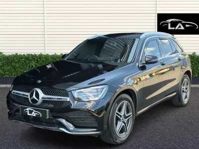 Used Mercedes GLC220 AMG line 194 HP (142 kW) 2020 Black SUV