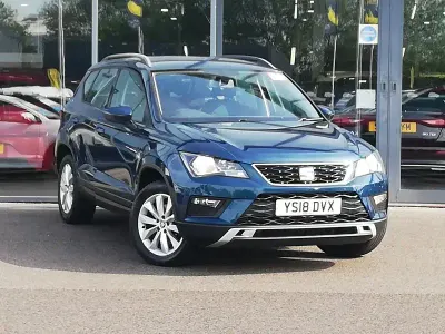 Used Seat Ateca 4Drive 150 HP (110 kW) 2018 Blue SUV