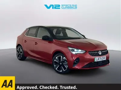 Używany Vauxhall Corsa-e Elite 100 kW (136 KM) 2021 Czerwony Hatchback