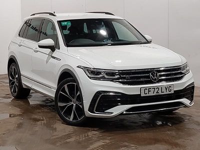 White Used 2023 VW Tiguan R-line SUV | £25,998 (Fair price)