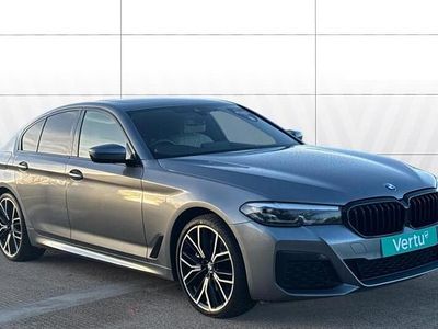 Blue Used 2021 BMW 530e M Sport Sedan | £20,130 (Fair price)