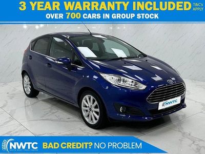 Używany Ford Fiesta Titanium 125 KM (91 kW) 2016 Niebieski Hatchback