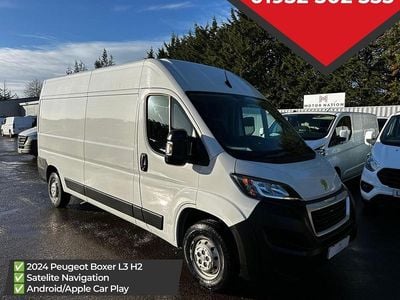 White Used 2024 Peugeot Boxer Premium Van | £15,895 (Good price)