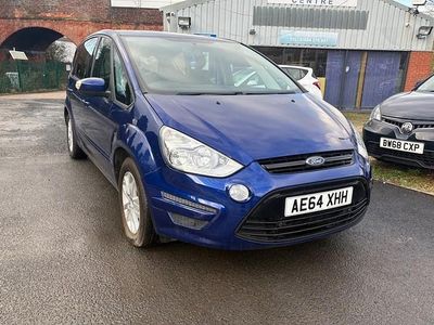 Used Ford S-MAX Zetec 140 HP (102 kW) 2014 Blue MPV