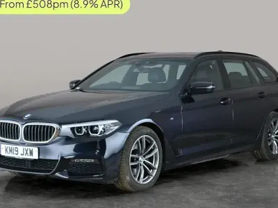 Begagnad BMW 520 M Sport 190 HK (139 kW) 2019 Svart Kombi