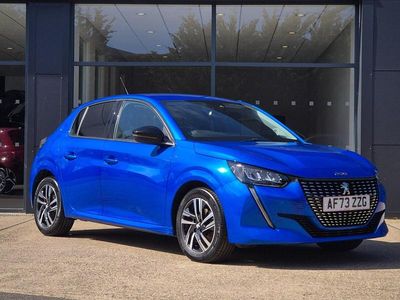 Used Peugeot 208 Allure+ 101 HP (74 kW) 2023 Blue Hatchback