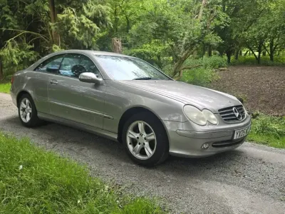 Used Mercedes CLK200 Avantgarde 2005 Silver Coupe