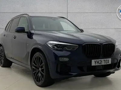 Used BMW X5 M Sport 335 HP (246 kW) 2021 Blue SUV