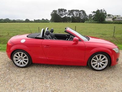Used Audi TT 251 HP (184 kW) 2007 Red Cabriolet
