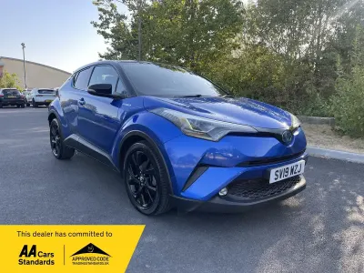 Used Toyota C-HR 122 HP (89 kW) 2019 Blue SUV