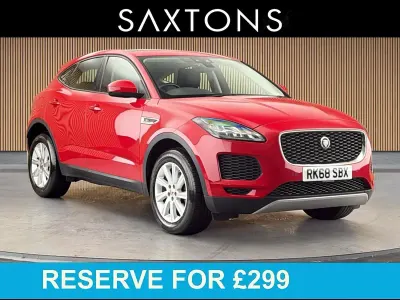 Used Jaguar E-Pace S 180 HP (132 kW) 2018 Red SUV