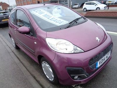 Purple Used 2014 Peugeot 107 Active Hatchback | £3,999 (Fair price)