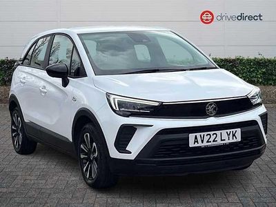 Used Vauxhall Crossland Design Edition 83 HP (61 kW) 2022 White SUV