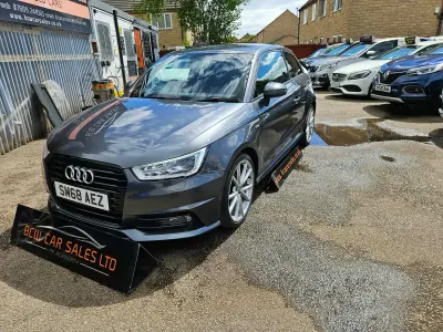 Used Audi A1 Black Edition 95 HP (69 kW) 2018 Grey Hatchback