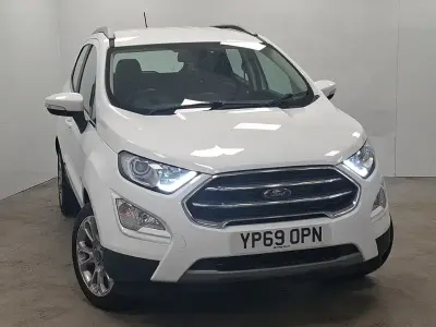 Used Ford Ecosport Titanium 125 HP (91 kW) 2019 White SUV