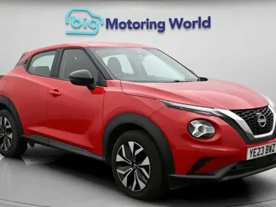Used Nissan Juke Acenta 114 HP (83 kW) 2023 Red SUV
