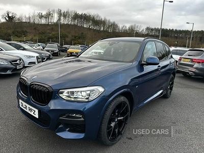 Used BMW X3 M Sport 2021 Blue SUV