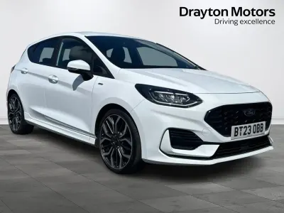 Used Ford Fiesta ST-Line X 125 HP (91 kW) 2023 White Hatchback
