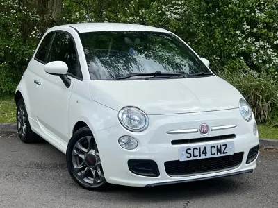 Used Fiat 500 S 70 HP (51 kW) 2014 White Hatchback