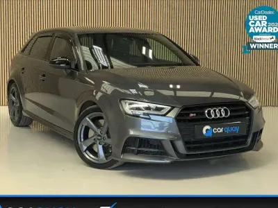 Used Audi S3 Sportback Black Edition 310 HP (228 kW) 2018 Grey Hatchback