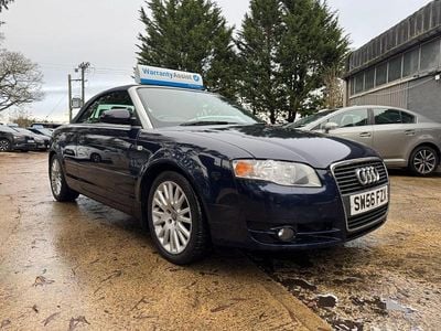 Used Audi A4 Cabriolet Sport 197 HP (144 kW) 2007 Blue Cabriolet