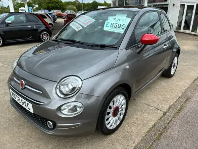 Used Fiat 500 Lounge 70 HP (51 kW) 2020 Grey Hatchback