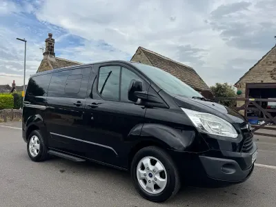 Used Ford Tourneo Custom Titanium 2017 Black Van