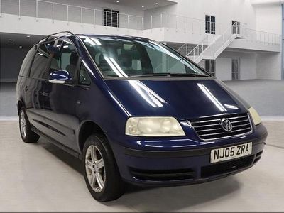 Blue Used 2005 VW Sharan SE MPV | £1,950