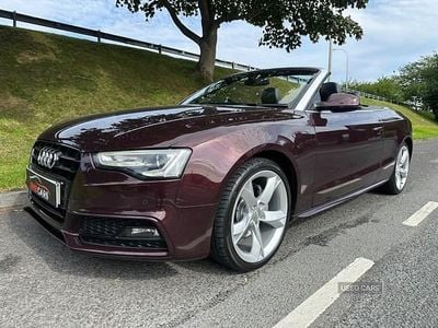 Used Audi A5 Cabriolet S-Line 2012 Red Cabriolet