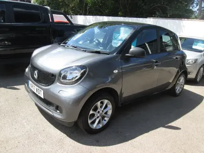 Used Smart ForFour Passion 71 HP (52 kW) 2017 Grey Hatchback
