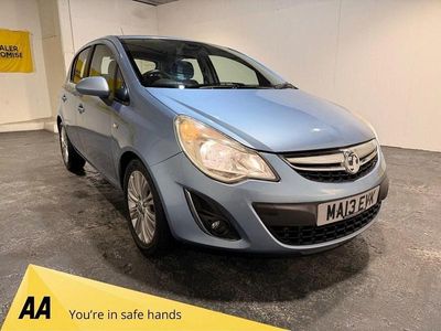 Used Vauxhall Corsa 100 HP (73 kW) 2013 Blue Hatchback