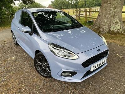 Used Ford Fiesta Sport 2021 Blue Van