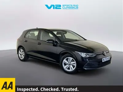 Used VW Golf VIII S 110 HP (80 kW) 2022 Black Hatchback