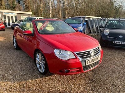 Used VW Eos Sportline 140 HP (102 kW) 2010 Red Cabriolet