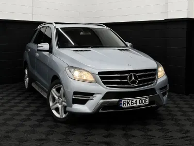 Used Mercedes ML350 AMG 204 HP (150 kW) 2014 Silver SUV