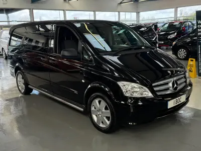 Begagnad Mercedes Vito 2013 Svart Van