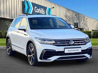 Used VW Tiguan R-line 150 HP (110 kW) 2022 Pure white SUV