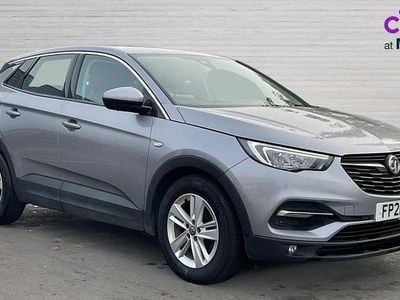 Used Vauxhall Grandland X Business Edition 130 HP (95 kW) 2021 Grey SUV