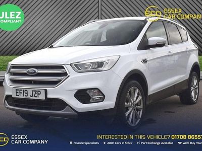 Used Ford Kuga Titanium 120 HP (88 kW) 2019 White SUV