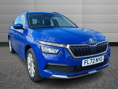 Used Skoda Kamiq SE 115 HP (84 kW) 2022 Blue SUV