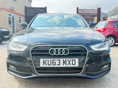 Used Audi A4 S-Line 150 HP (110 kW) 2013 Black Sedan