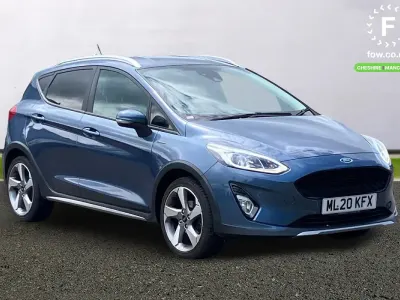 Used Ford Fiesta Active 101 HP (74 kW) 2019 Blue Hatchback