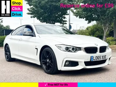Used BMW 420 Coupé M Sport 190 HP (139 kW) 2015 White Coupe