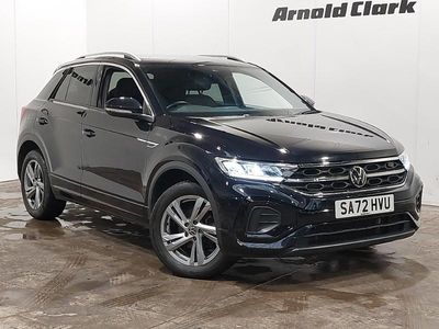 Used VW T-Roc R-line 150 HP (110 kW) 2022 Black SUV