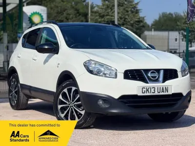 Used Nissan Qashqai 360º 130 HP (95 kW) 2013 White SUV